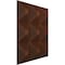 Ekena Millwork 11 7/8in. W x 11 7/8in. H Benson EnduraWall Decorative 3D Wall Panel Covers 0.98 Sq. Ft. WP12X12BEDRU - alternate 5